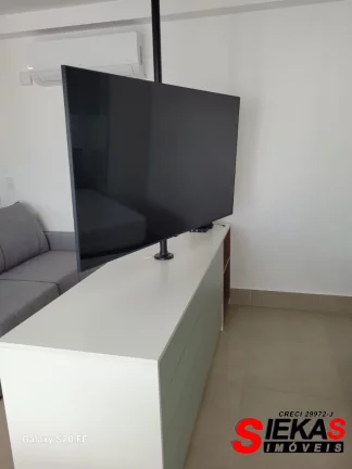 Imagem Apartamento para locação no coração de São Paulo - Tatuapé! 1 quarto, 1 sala, 1 banheiro, 1 vaga de garagem. 46m² de puro conforto!