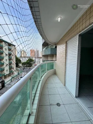Imagem Apartamento com 2 dormitórios à venda, 74 m² por R$ 465.000,00 - Vila Guilhermina - Praia Grande/SP