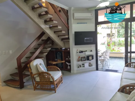 Imagem Casa em condomínio para locação em Juquehy com 4 dormitórios, 2 suítes, 400m da praia - Acomodação 8 pessoas | Juquehy Imobiliária