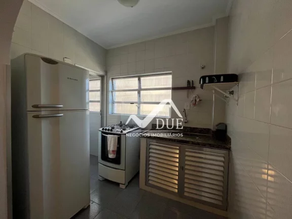 Imagem Apartamento porteira fechada com 1 dormitório à venda, 55 m² por R$ 430.000 - Embaré - Santos/SP