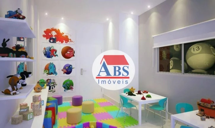 Imagem Apartamento com 2 dormitórios à venda, 70 m² por R$ 620.000 - Campo Grande - Santos/SP Lazer completo na cobertura