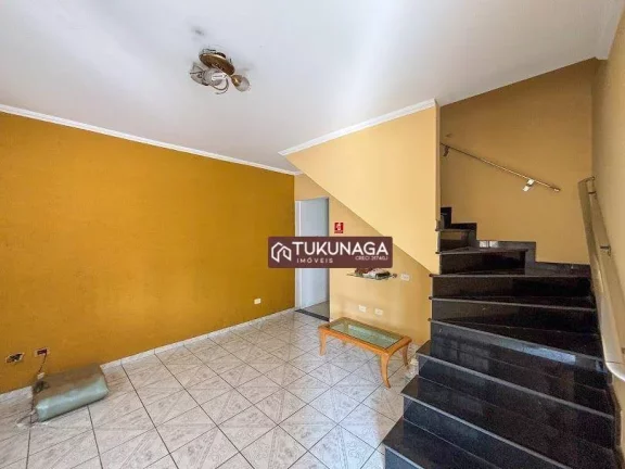 Imagem Sobrado com 3 quartos para alugar, 74 m² por R$ 3.148/mês - Cidade Brasil - Guarulhos/SP