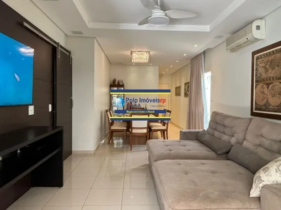 Imagem Casa térrea R$ 950.000 Condomínio San Remo, 3 quartos sendo 1 suíte, até 4 veículos, piscina, varanda gourmet - Recreio das Acácias - Rib. Preto