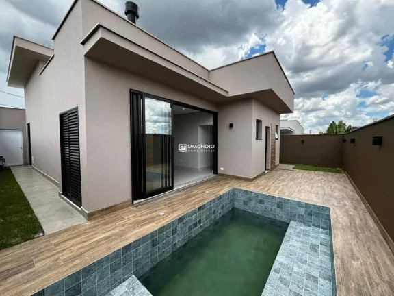 Imagem Casa com 3 dormitórios à venda, 172 m² por R$ 1.620.000,00 - Loteamento Residencial e Comercial Villa D'Aquila - Piracicaba/SP