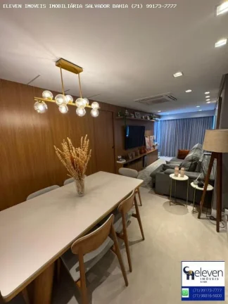Imagem VISTA PATAMARES - 3/4  UMA SUITE REFORMADO E MOBILIADO 1 VAGAS E INFRA 