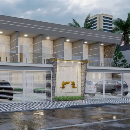 Imagem CASA COM 88 m² - MIRIM - PRAIA GRANDE SP