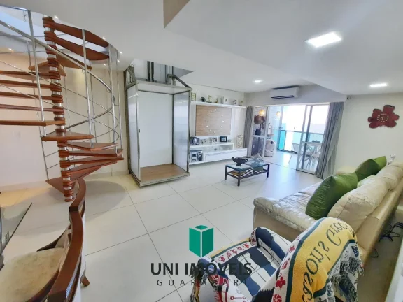 Imagem Cobertura duplex alto padrão com 5 suítes a venda, 400M² com vista para o mar em Guarapari-ES.