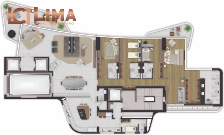 Imagem Apartamento com 4 Quartos à Venda, 362 m² em Meireles - Fortaleza