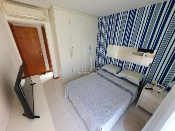 Imagem Vendo apartamento decorado com duas suítes a 150metros da praia em itacimirim