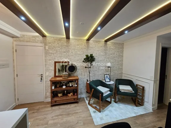 Imagem Apartamento à venda no Living Elegance, em Campinas. Com 66m² de área útil e localizado em andar...