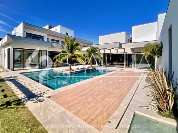 Imagem Elegância e sofisticação no condomínio Portal Japy Golf Club em Cabreúva