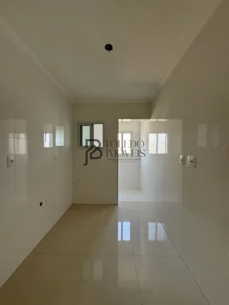Imagem Apartamento Vista Mar com 2 Dormitórios sendo 1 suíte no bairro Guilhermina - Praia Grande