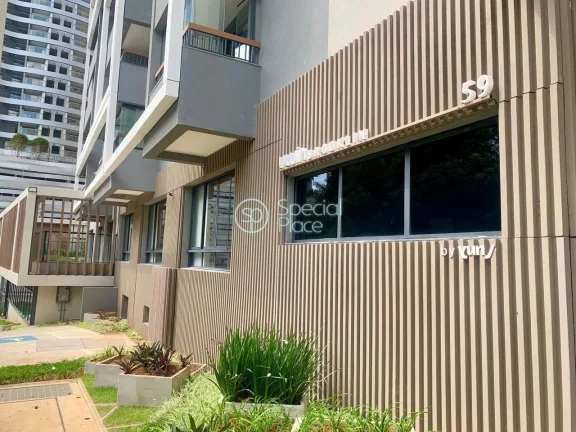 Imagem Studio NR para venda a 200 metros da Estação Brooklin, no contra piso, com 25m², ideal para inves...
