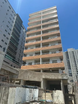 Imagem Apartamento à venda na Guilhermina, Praia Grande-SP: 1 quarto, 1 suíte, 1 sala, 2 banheiros, 51m² de área.