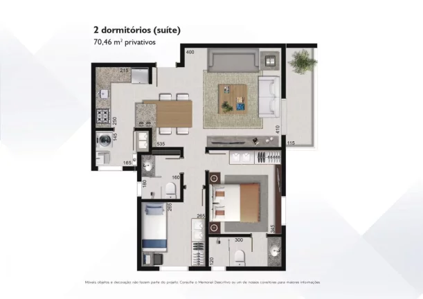 Imagem Apartamento para Venda em Curitiba, Cristo Rei, 2 dormitórios, 1 suíte, 2 banheiros, 1 vaga