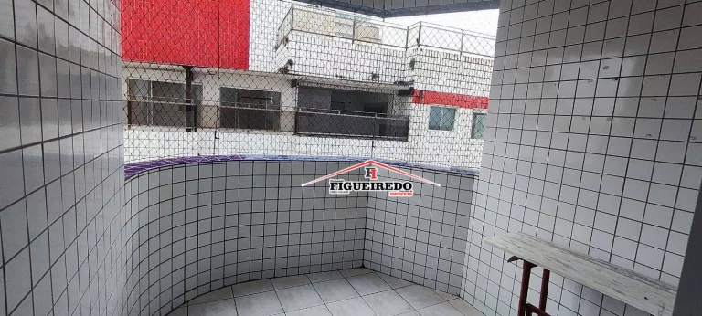 Imagem Apartamento com 1 dormitório para alugar, 59 m² por R$ 2.850,02/mês - Canto do Forte - Praia Grande/SP