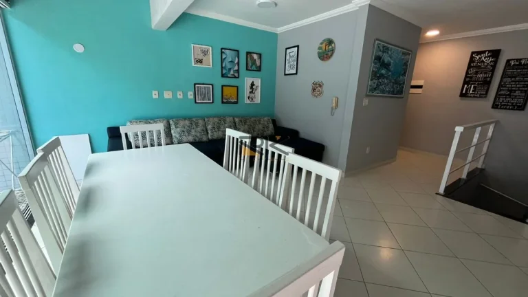 Imagem Cobertura Duplex Praia Grande em Ubatuba-SP com 3 dormitórios,sendo 2 suítes,varanda gourmet com churrasqueira,2 vagas de garagem
