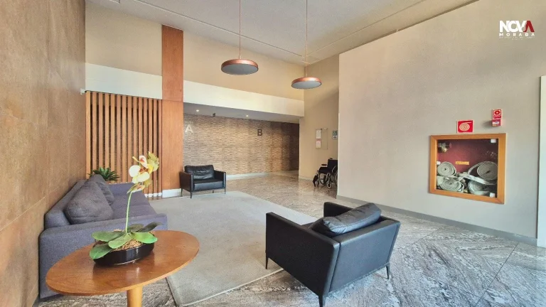 Imagem Imagine viver em um apartamento todo montado, em andar alto, com 2 quartos (1 suíte), 58,93m² e 1 ...