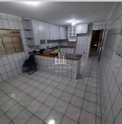 Imagem Excelente Sobrado, Financia, 4 Quartos, sendo 1 Suíte, Sala Grande, Cozinha Americana, Churrasqueira, no Jardim Olinda, Mauá-SP