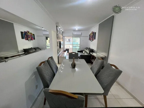 Imagem Apartamento com 2 dormitórios à venda, 72 m² por R$ 595.000,00 - Canto do Forte - Praia Grande/SP