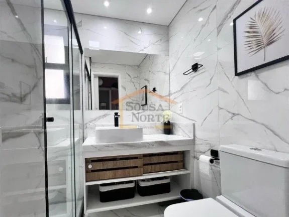 Imagem Apartamento 69m², 2 dormitórios, sendo 2 suítes, 1 delas com varanda, sala 2 ambientes, lavabo, v...
