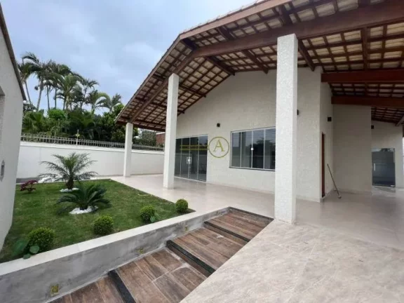 Imagem Casa térrea moderna à venda, dois lotes, pé na areia, 50 metros do mar