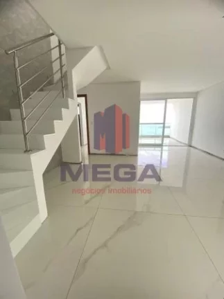 Imagem Cobertura Duplex no Residencial Mar do Caribe, com Vista Eterna para o Mar