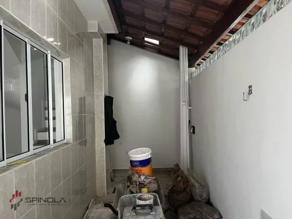Imagem Sobrado com 3 dormitórios à venda, 98 m² por R$ 610.000,00 - Aviação - Praia Grande/SP