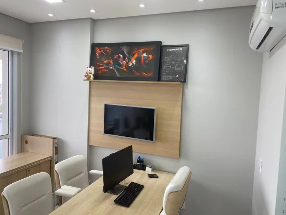 Imagem Sala Comercial Helbor Triloy 38 m² 1 Vaga de Garagem Porteira Fechada