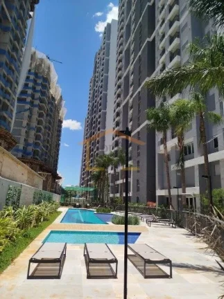 Imagem Apartamento de 41m², com 2 dormitórios, sala dois ambientes, varanda, cozinha americana e banheiro...