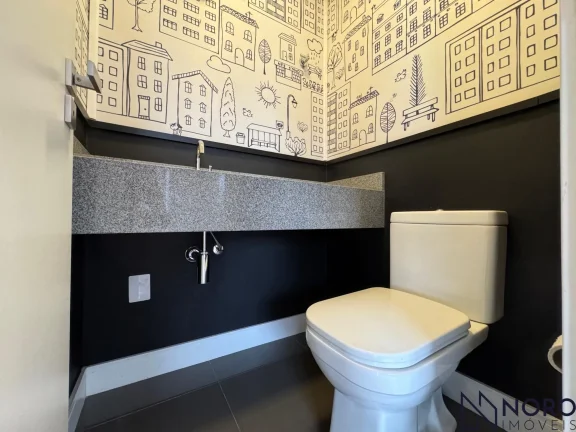 Imagem Apartamento andar inteiro, 200,24m² privativo, 3 suítes, 360º de vista panorâmic