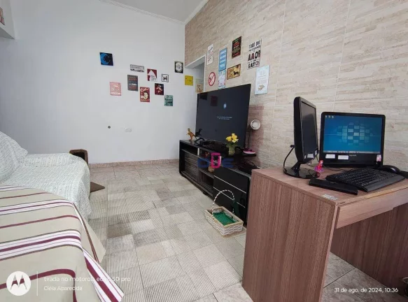 Imagem Apartamento com VISTA MAR , 2 dormitórios, 2 BANHEIROS, VARANDA FRENTE MAR NA QUADRA DA PRAIA à venda, 77 m² por R$ 573.000,00 Aparecida - Santos/SP