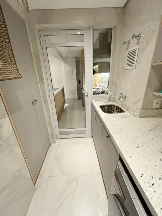 Imagem Apartamento 105M², 2Q, 2 Suítes, 3 Banheiros, 2 Vagas, 1 Lavabo, Academia, Piscina, Portaria Blindada, Salão de Festas e Jogos, Churrascaria.