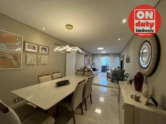 Imagem Apartamento à venda, 134 m² por R$ 995.000,00 - José Menino - Santos/SP