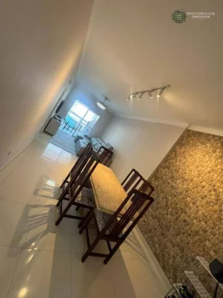 Imagem Apartamento com 3 dormitórios à venda, 136 m² por R$ 800.000 - Vila Guilhermina - Praia Grande/SP