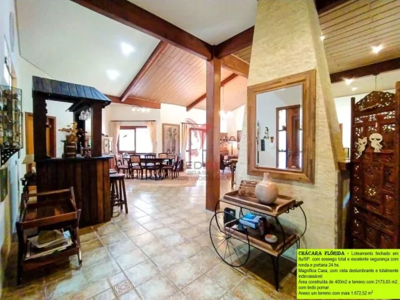 Imagem VENDO Magnífica Casa plana em Itu/SP, com piscina , vista deslumbrante e sossego total