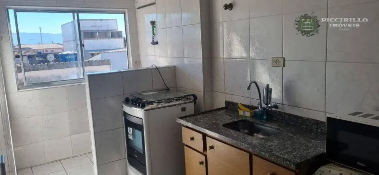 Imagem Apartamento com 1 dormitório à venda, 48 m² por R$ 235.000,00 - Aviação - Praia Grande/SP