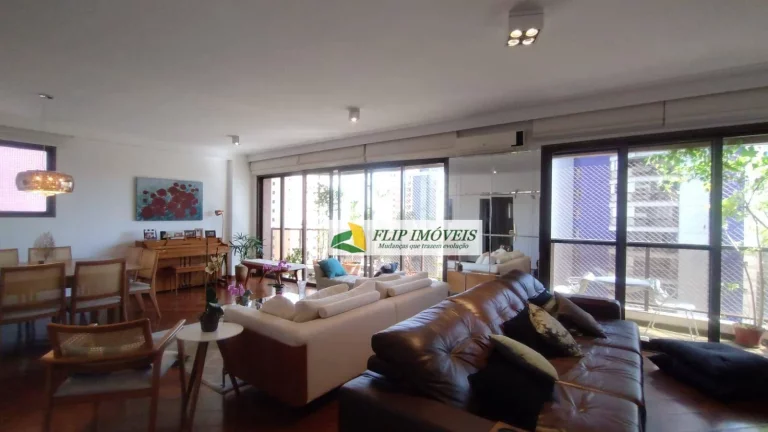 Imagem Lindo apartamento para venda com 235 m² com 4 quartos, 3 garagens no miolo Cambuí - Campinas - SP