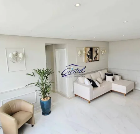 Imagem Apartamento com 2 dormitórios à venda, 85 m² por R$ 1.350.000,00 - Aparecida - Santos/SP