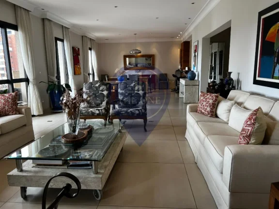 Imagem Imperdível oportunidade de adquirir amplo apartamento de luxo em Moema, São Paulo-SP: 4 quartos, 4 suítes, 2 salas, 6 banheiros, 6 vagas - 313m²!