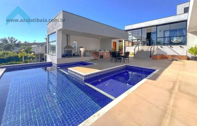 Imagem Casa de Condomínio Semimobiliada em Atibaia  Serra da Estrela