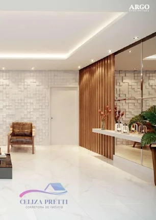 Imagem Excelente apartamento com varanda privativa de frente para Talude, com 2 quartos sendo uma Suite.