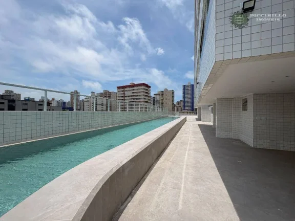 Imagem Apartamento com 2 dormitórios à venda, 81 m² por R$ 650.000 - Aviação - Praia Grande/SP