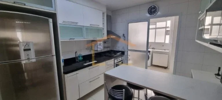 Imagem Apartamento com 129m², dispõe de 3 dormitórios, sendo 3 suites com armários, sala dois ambientes...