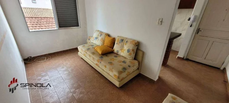 Apartamento com 1 dormitório à venda, 40 m² por R$ 195.000,00 - Vila Caiçara - Praia Grande/SP