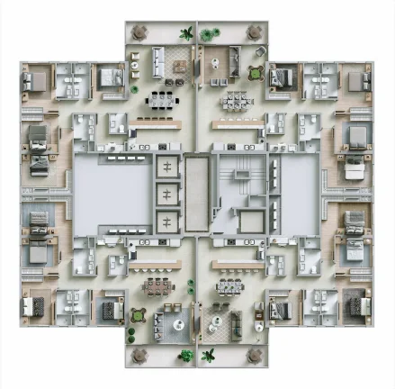 Imagem Apartamento 4 Dormitórios para venda em Balneário Camboriú - SC