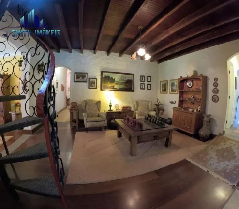 Imagem Chácara com 4.192m², casa principal + anexos SPA e academia! Em Condomínio.