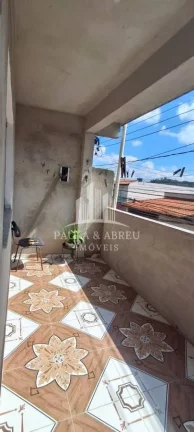 Imagem Sobrado 145m² com 3 Quartos, 2 banheiros, 2 vagas, no Jardim Miranda D'Avis, Mauá-SP