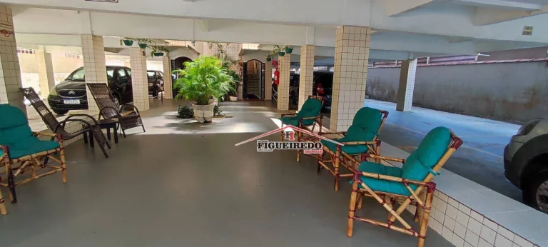 Imagem Apartamento com 1 dormitório à venda, 50 m² por R$ 220.000,00 - Canto do Forte - Praia Grande/SP