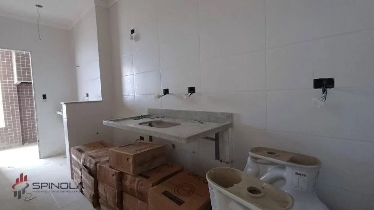 Imagem Apartamento com 1 dormitório à venda, 53 m² por R$ 557.000,00 - Jardim Real - Praia Grande/SP